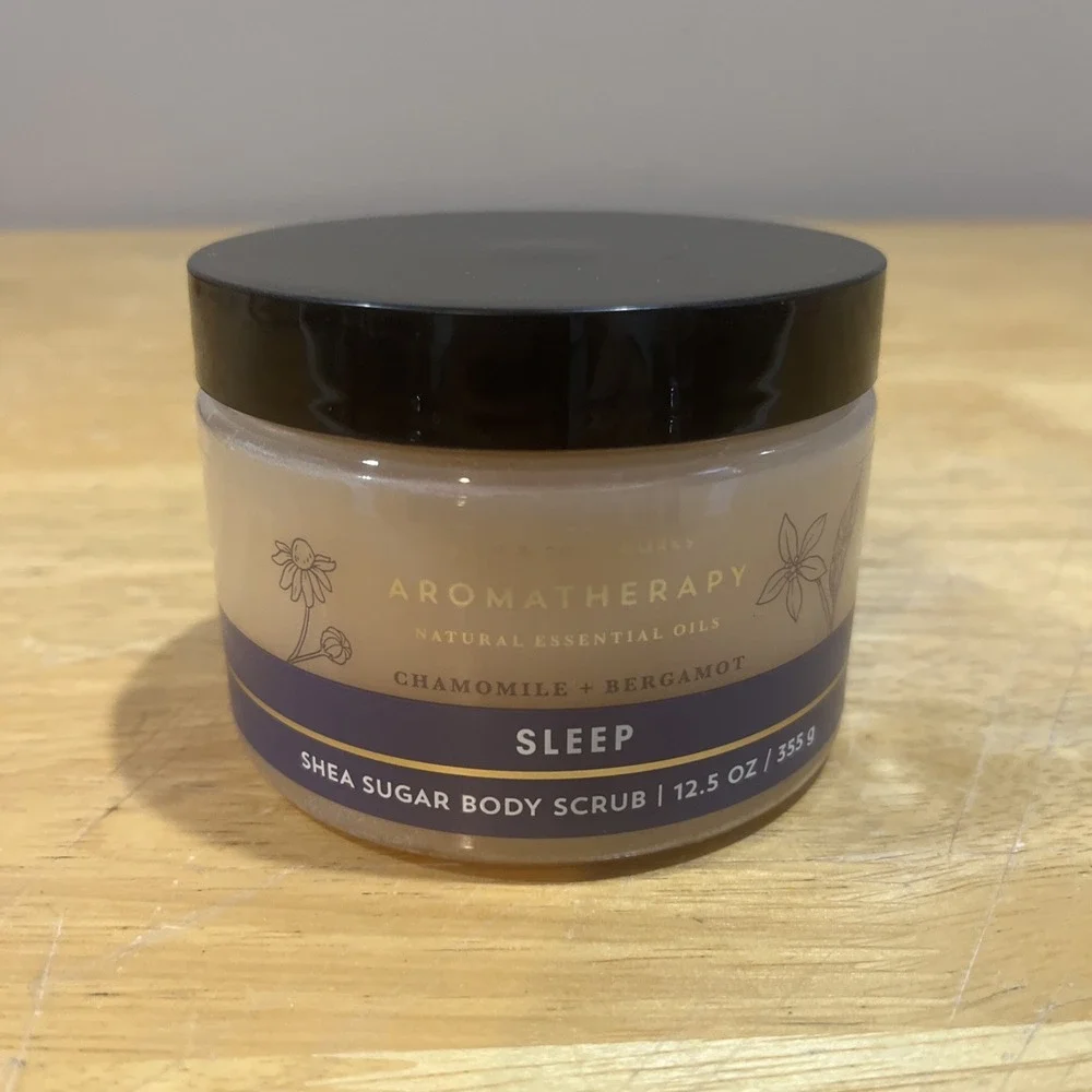 Bath & Body Works Aromatherapy Sleep Lavender Vanilla Shea Sugar Body‎ Scrub NWT